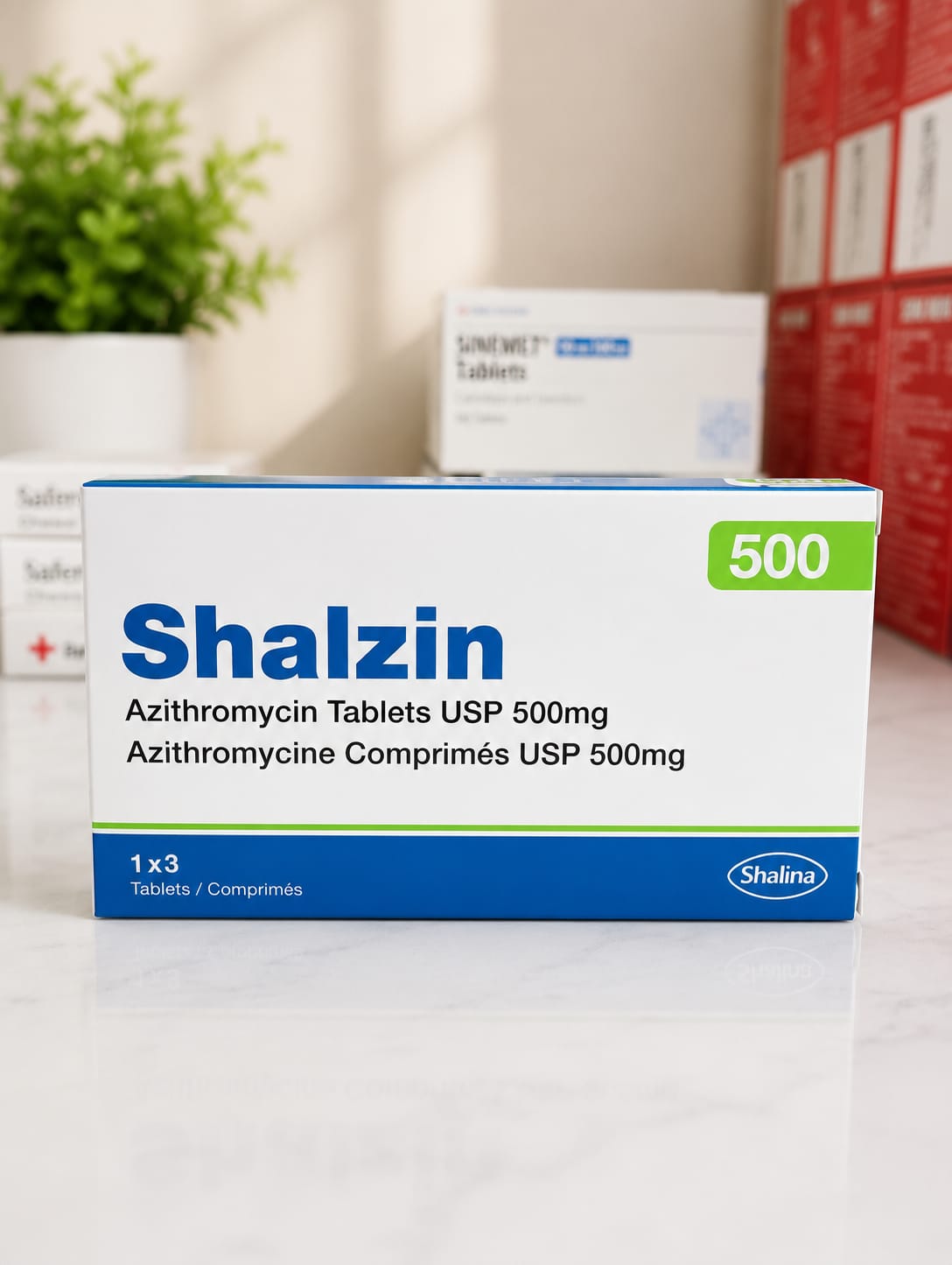 SHALZIN 500MG  3S